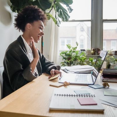 Online Meeting stock pic